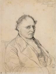 Portrait du chevalier Drach (Jean-Auguste-Dominique Ingres) - Muzeo.com