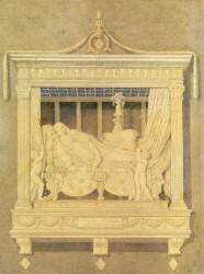 Projet pour le tombeau de Lady Montague (Jean-Auguste-Dominique Ingres) - Muzeo.com
