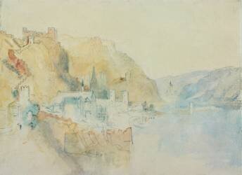 Sur le Rhin (Joseph Mallord William Turner) - Muzeo.com