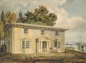 The Penrhyn Arms au Port Penrhyn (Joseph Mallord William Turner) - Muzeo.com