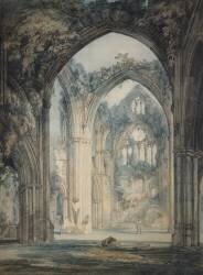 Transept de l'abbaye de Tintern (Joseph Mallord William Turner) - Muzeo.com