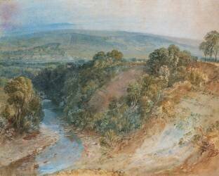 Vallée de la Washburn (Joseph Mallord William Turner) - Muzeo.com