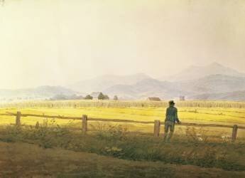 Vue de Schmiedebergerkamm (Caspar David Friedrich) - Muzeo.com