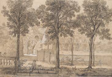 Vue du parc d'Arcueil (Jean-Baptiste Oudry) - Muzeo.com
