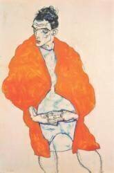 Autoportrait (Egon Schiele) - Muzeo.com