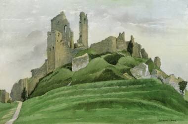 Château de Corfe (Osmund Caine) - Muzeo.com