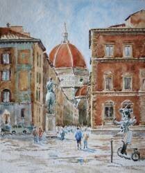 Piazza della Santissima Annunziata (Wilson Clive) - Muzeo.com