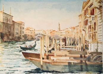 Rialto, soleil du soir (Wilson Clive) - Muzeo.com