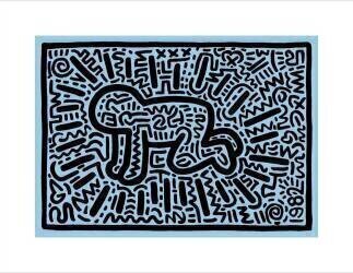 Sans titre (bébé) (Keith Haring) - Muzeo.com