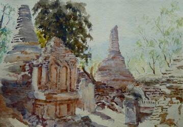 Shwe Indein Paya (Wilson Clive) - Muzeo.com