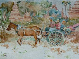 Une promenade autour des temples (Wilson Clive) - Muzeo.com