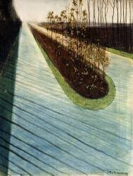 Avenue de la Reine (Léon Spilliaert) - Muzeo.com