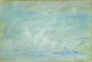 Bateau sur la Tamise (Claude Monet) - Muzeo.com