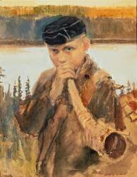 Berger de Paanajärvi (Akseli Gallen-Kallela) - Muzeo.com