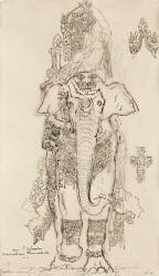 Carton 31. Etude pour la Péri (Gustave Moreau) - Muzeo.com