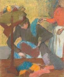 Chez la modiste (Edgar Degas) - Muzeo.com