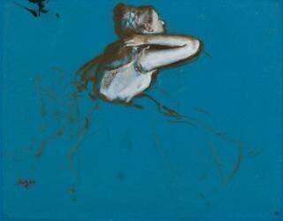 Danseuse assise, tournée vers la droite (Edgar Degas) - Muzeo.com