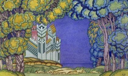 Décor d'opéra pour 