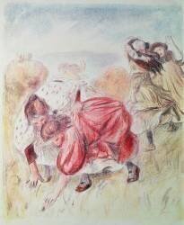 Des jeunes filles qui jouent (Auguste Renoir) - Muzeo.com