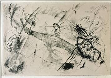 Dessin sans titre (Wassily Kandinsky) - Muzeo.com
