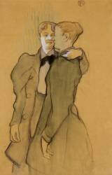 Deux femmes valsant (Henri de Toulouse-Lautrec) - Muzeo.com