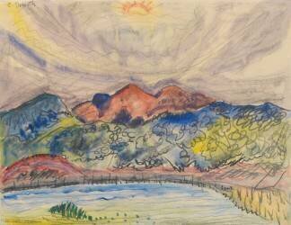 Early Landscape (Charles Demuth) - Muzeo.com