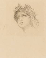 Etude pour le personnage d'Adélaïde du tableau 