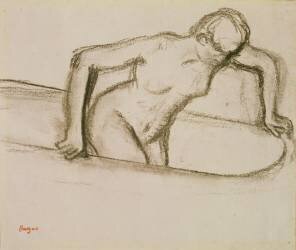 Femme dans la baignoire (Edgar Degas) - Muzeo.com