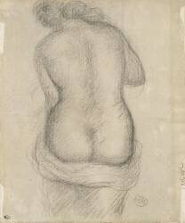 Femme nue, vue de dos (Aristide Maillol) - Muzeo.com