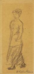 Femme qui marche (William James Glackens) - Muzeo.com