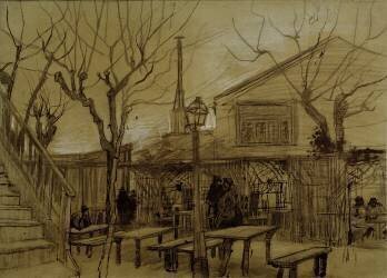 Guinguette (Vincent van Gogh) - Muzeo.com