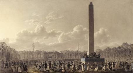 Jeux et Danses aux Tuileries (Louis-Pierre Baltard de la...) - Muzeo.com