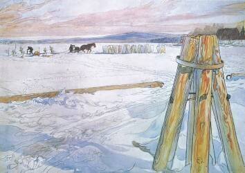 Johan a cherché Brunte (Carl Larsson) - Muzeo.com