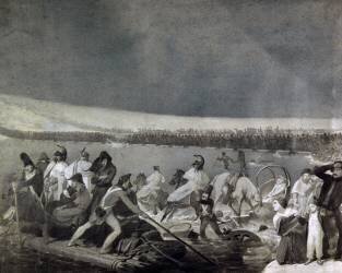 La bataille de la Bérézina (Mauro Conconi) - Muzeo.com