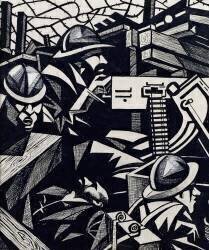 La Mitrailleuse (Christopher Nevinson) - Muzeo.com