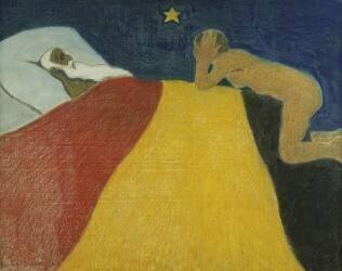 La Mort de Leopold II (Léon Spilliaert) - Muzeo.com