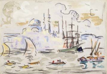 La Mosquée de Soliman à Constantinople (Paul Signac) - Muzeo.com