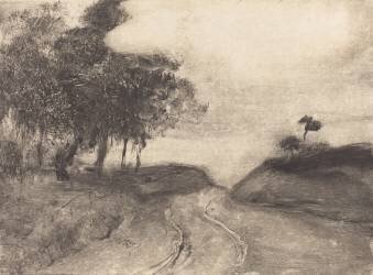 La route (Edgar Degas) - Muzeo.com