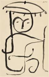 La vendeuse en plein air (Paul Klee) - Muzeo.com