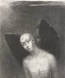 L'ange déchu (Odilon Redon) - Muzeo.com
