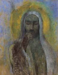 Le Christ du silence (Odilon Redon) - Muzeo.com