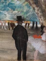 Le rideau (Edgar Degas) - Muzeo.com