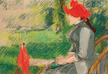 Lecture au jardin (Eva Gonzales) - Muzeo.com