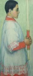 L'enfant de chœur (Maurice Denis) - Muzeo.com