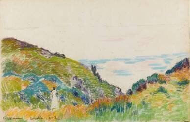 Les dunes de Carolles (Armand Guillaumin) - Muzeo.com