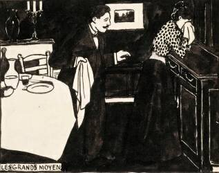 Les grands moyens (Félix Vallotton) - Muzeo.com