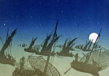 Les Pêcheurs (Henri Rivière) - Muzeo.com