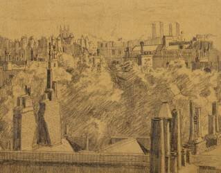 Les toits de Londres (Malcolm Drummond) - Muzeo.com