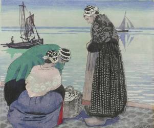 Marcher au poisson de Douarnenez (Carl Moser) - Muzeo.com