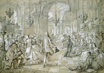Mascarade (Charles Joseph Natoire) - Muzeo.com